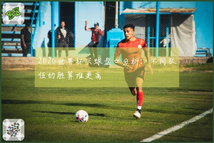 2026世界杯买球盘口分析：不同队伍的胜算谁更高